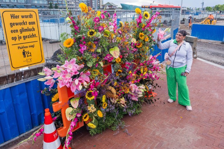 Sierteelt 'verbloemt' wegwerkzaamheden