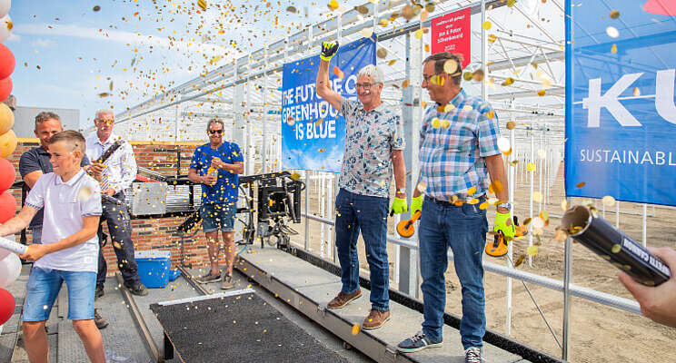 Laatste ruit Schenkeveld Schiphol