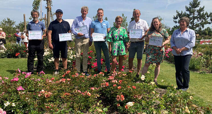 Certificaten Excellence Roses uitgereikt