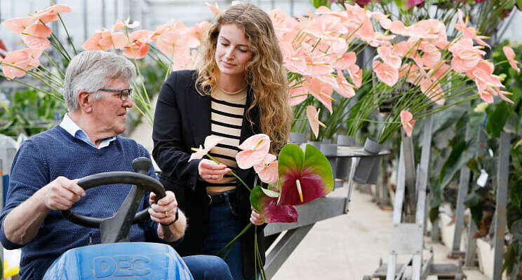 Toch Nederlandse bloemen voor paus