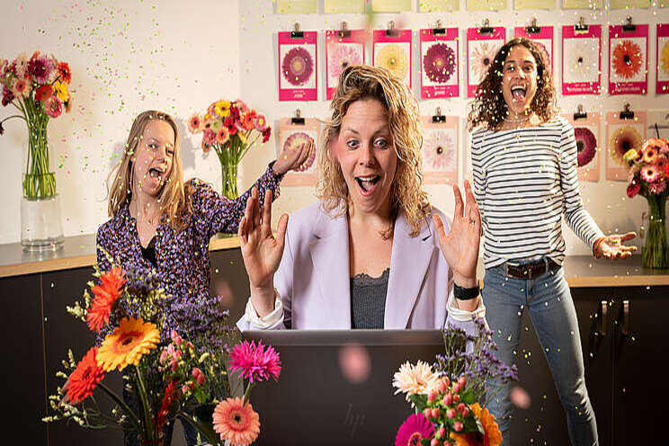 Feest bij Bloom Makery