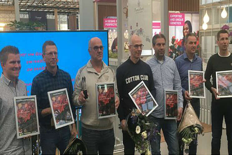 Twee grote winnaars Poinsettia Awards 2019